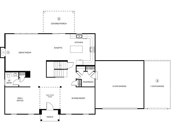 Monterey - Base Plan - 1st Floor