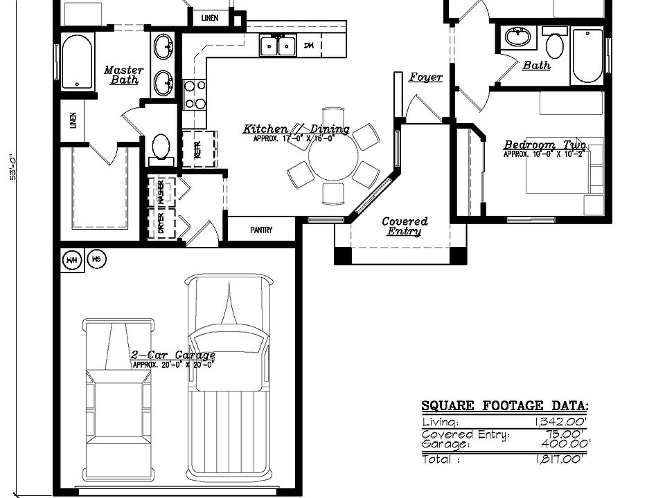 Model 1362 Drawing