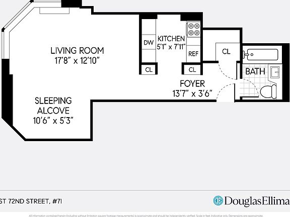 2nd image of 201 W 72nd St APT 7I