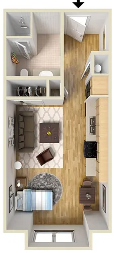 Floor plan The Edge