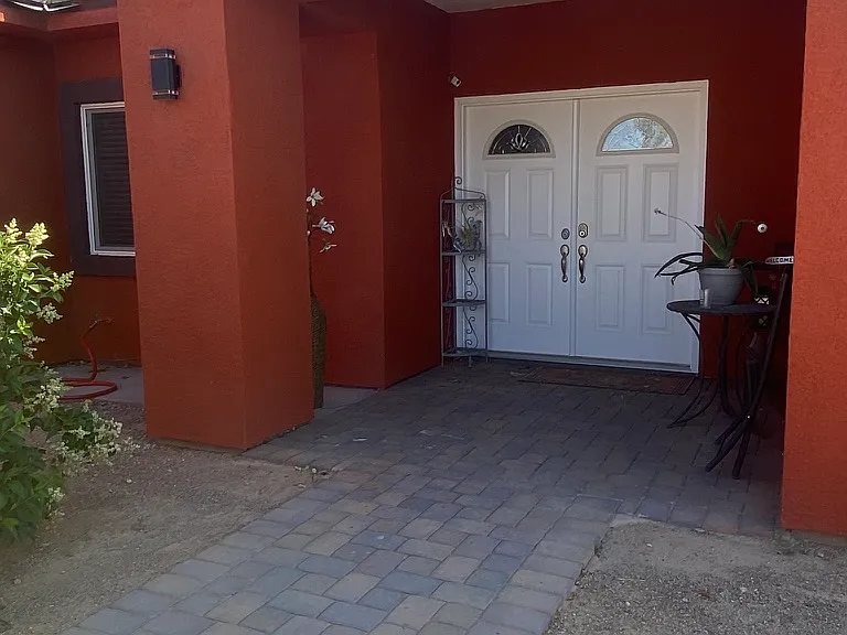 Front entrance