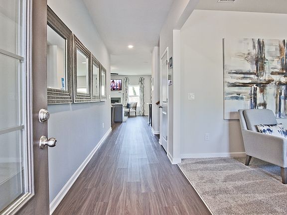 Chastain floorplan modeled at Winding Creek in McDonough, GA.