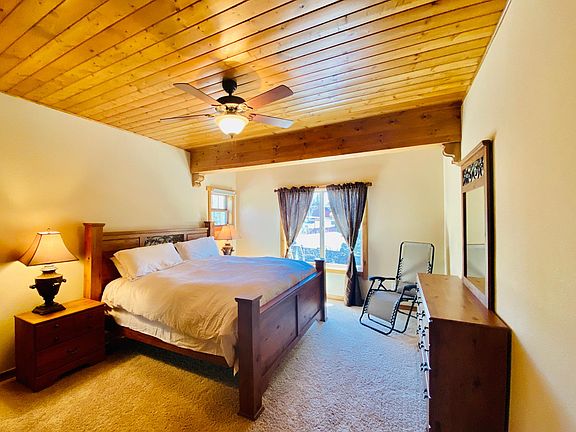 Large Master bedroom with walk in closet.