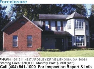 4837 Ardsley Dr, Lithonia, GA 30038