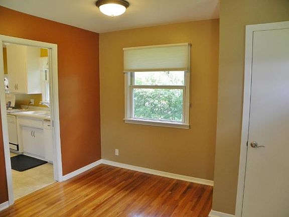 Dining area joins living room
