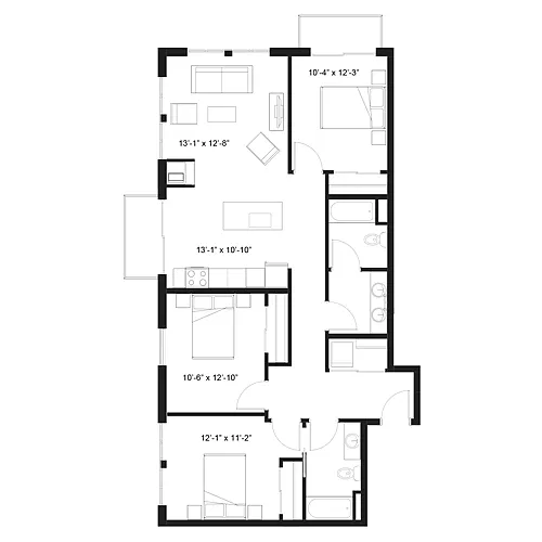Floor plan Hera