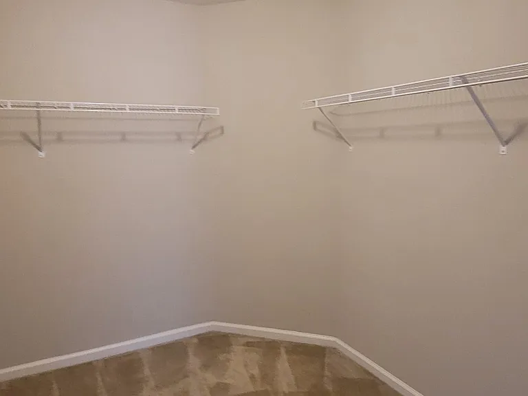 Master bedroom walk-in closet