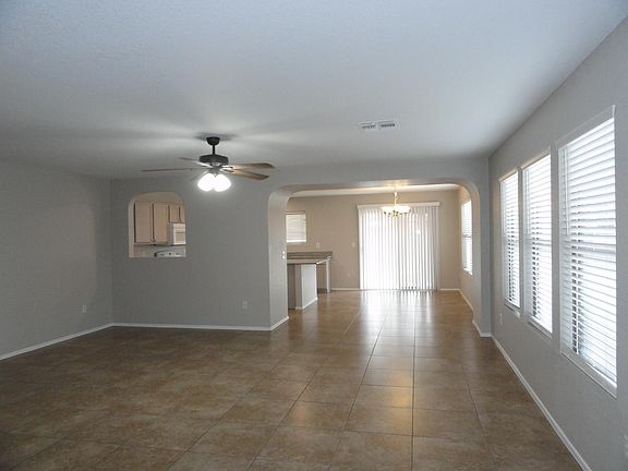 Living Room and Dining Room in Kitchen