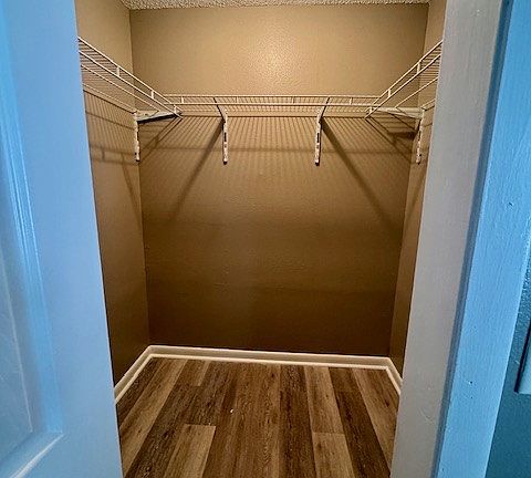 Master bedroom closet