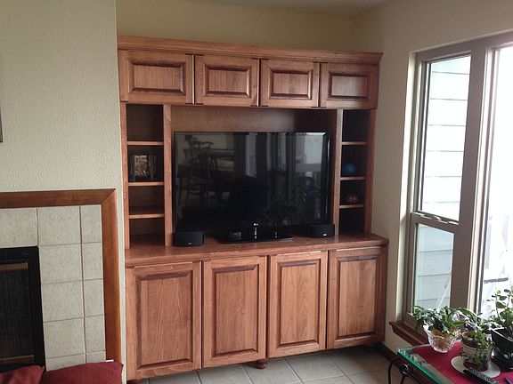 custom entertainment center
