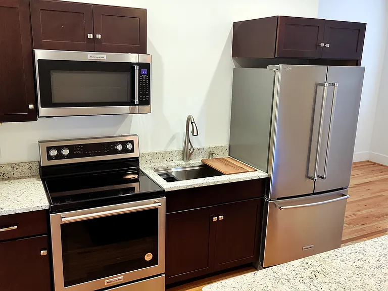 All new kitchen appliances.