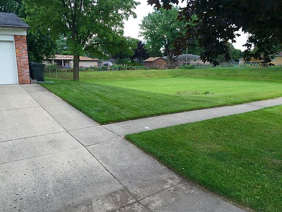 Open lot next door