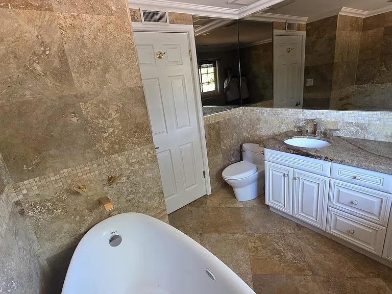 Another angle of second floor bathroom