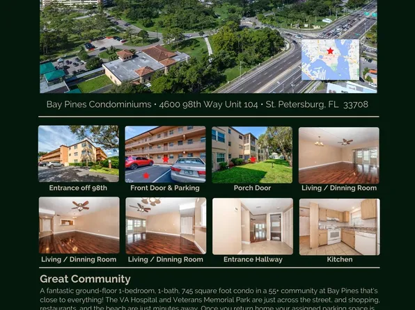 4600 98th Way N APT 104, Saint Petersburg, FL 33708