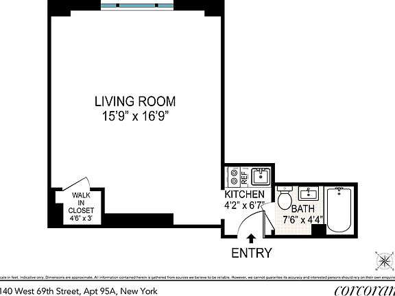 2nd image of 140 W 69th St APT 95A