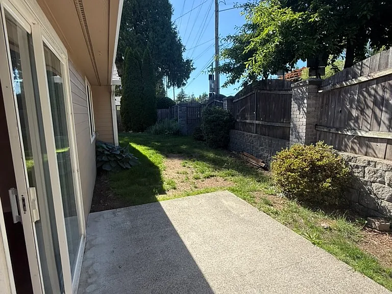 Patio from Living Area