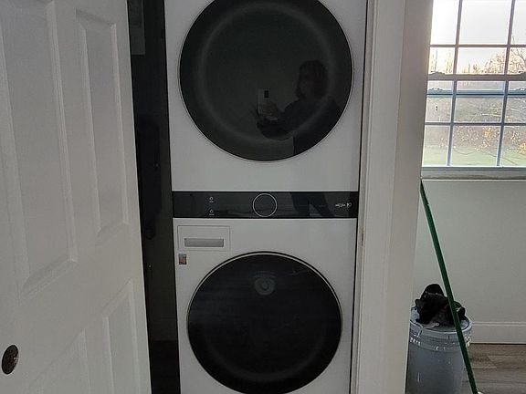 New LG high-efficiency washer and dryer