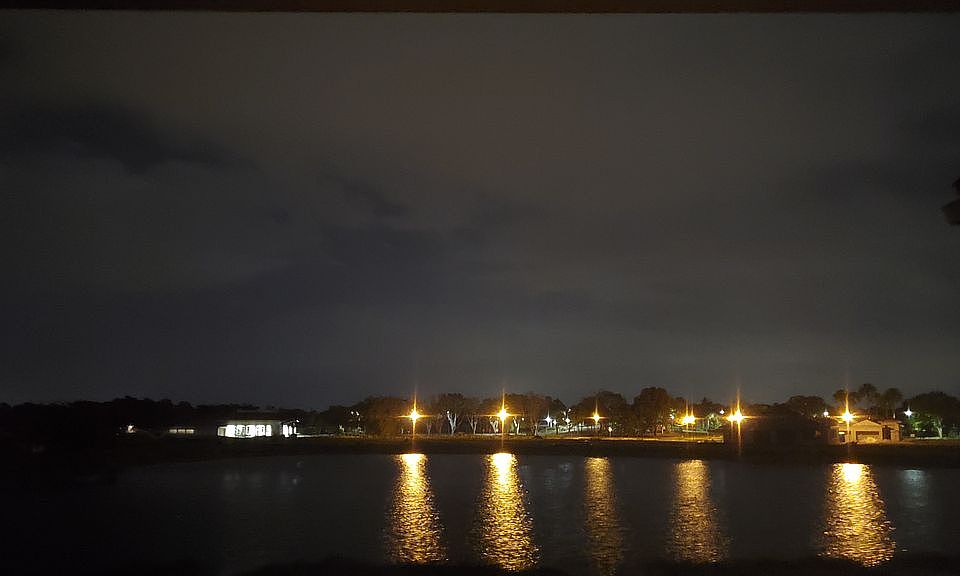 Lake view at Night