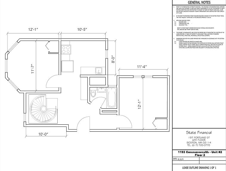 1st image of 1193 Commonwealth Ave APT 2