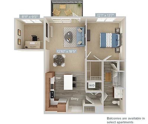 Floor plan A10D-851-2