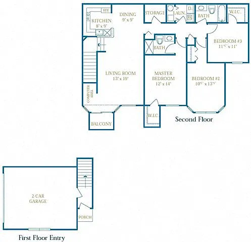 Floor plan The Tiverton