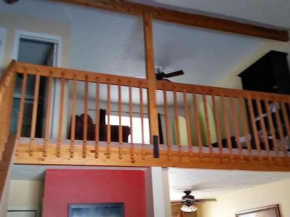View up to Loft