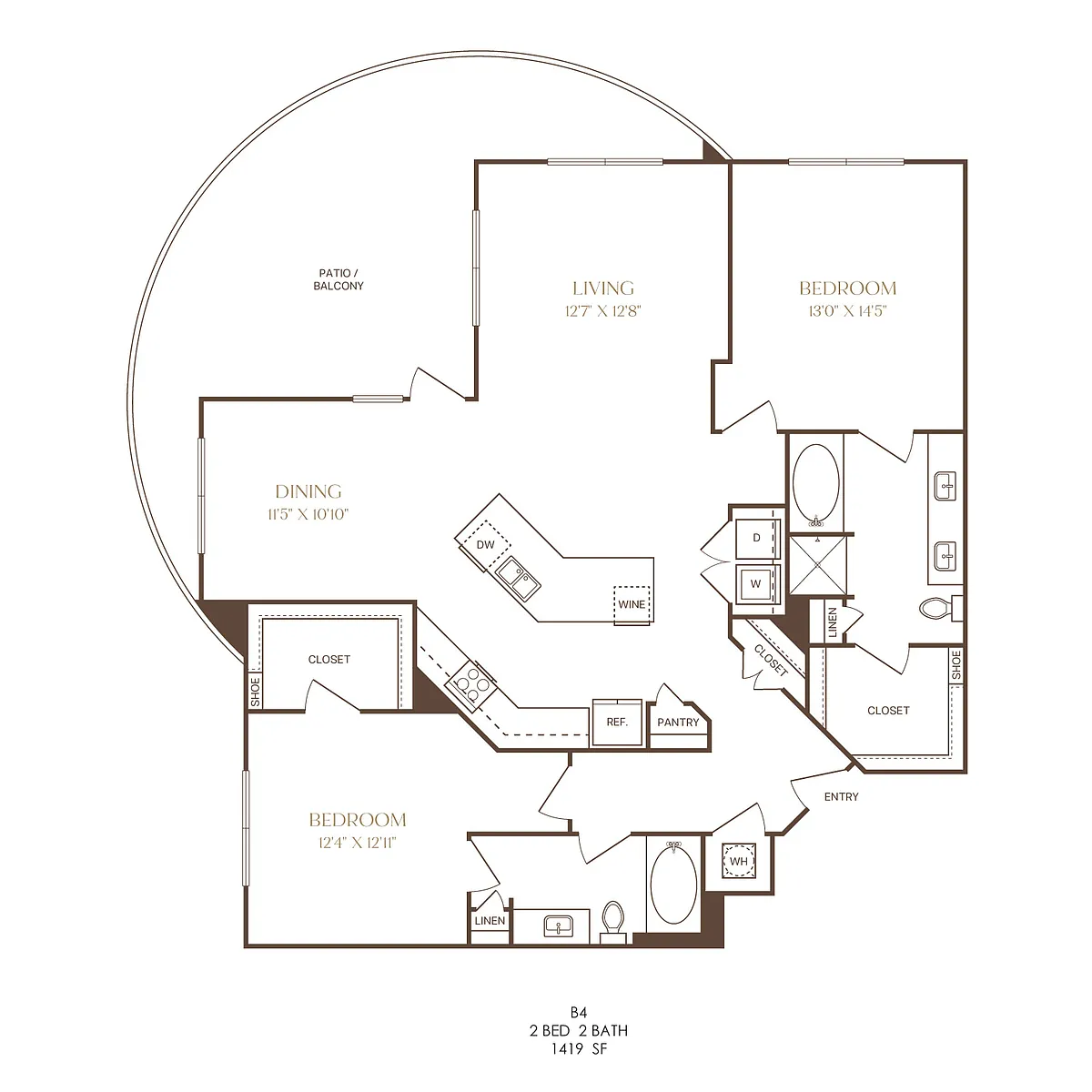 Floor plan B4