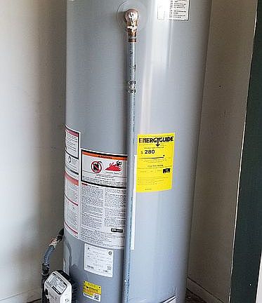 NEW WATER HEATER
