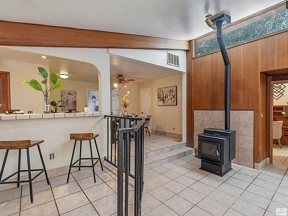 Furniture is professionally staged.