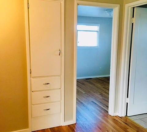 Built in cabinets