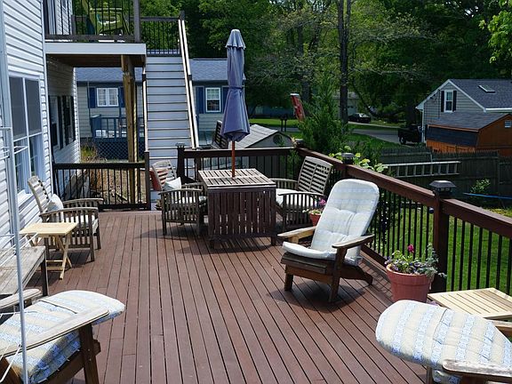 the back deck