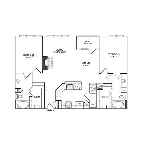 Floor plan B3 Classic