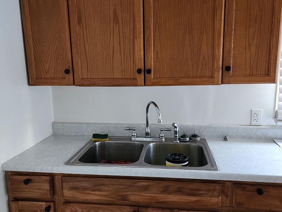 Kitchen with ample cabinet storage