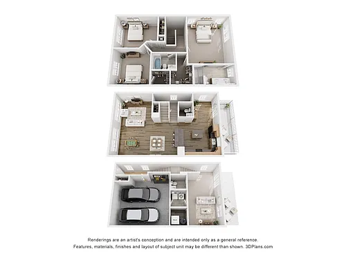 Floor plan Marquette II