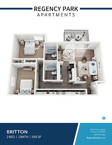 Floor plan Briton