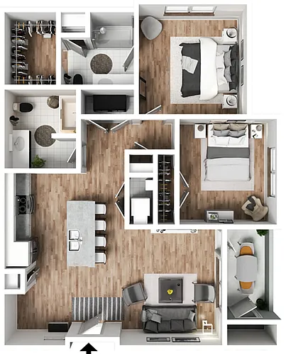 Floor plan Bluebell