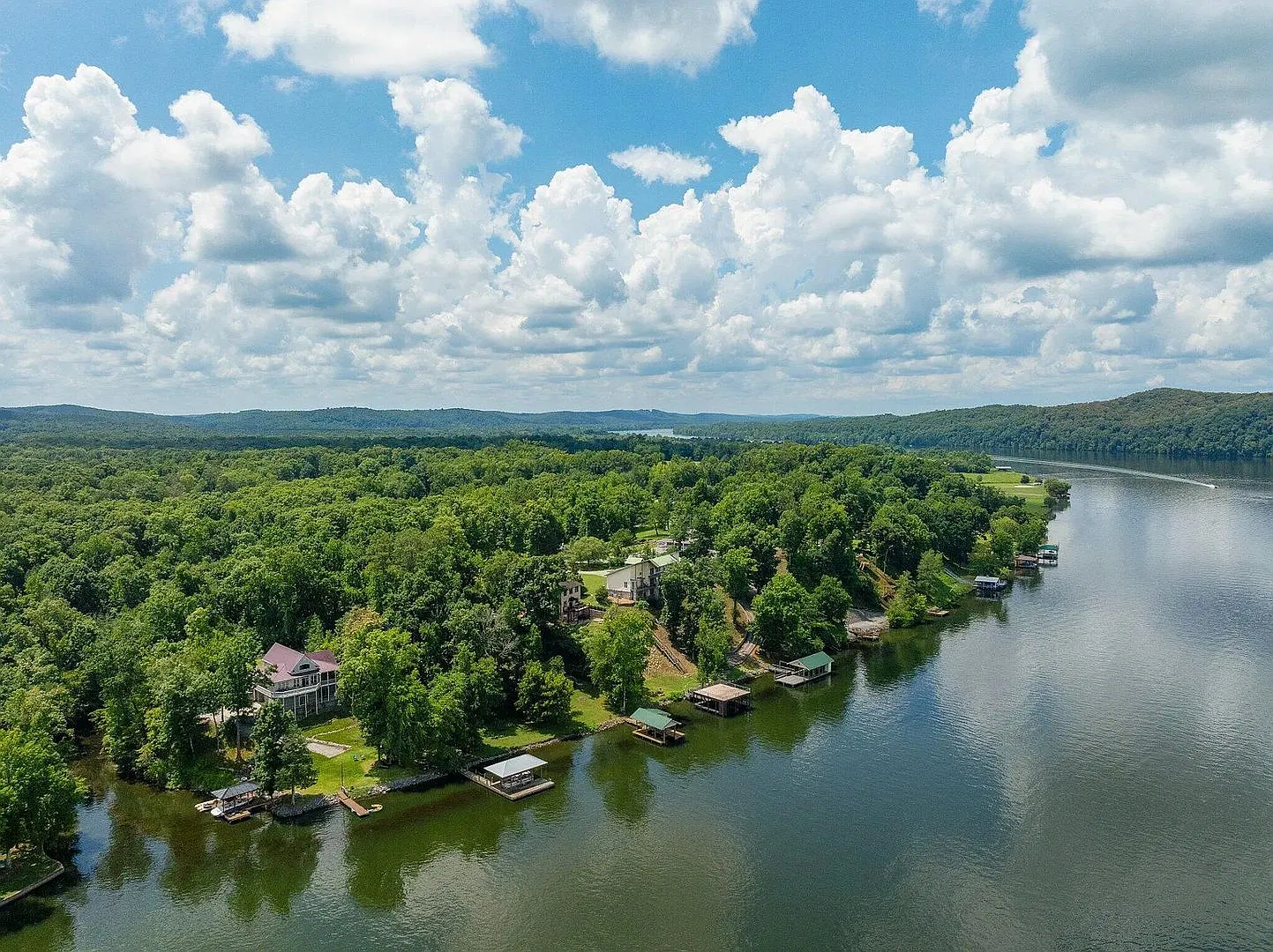 3 Bedroom Riverfront Home in Decatur | Dock with Covered Boat Slip — Photo 4