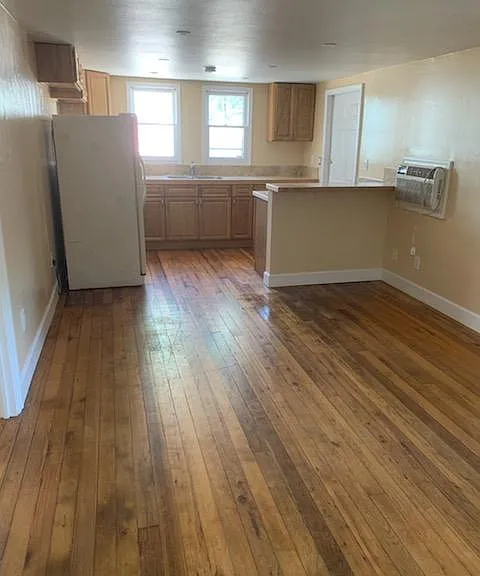 Downstairs living room and kitchen