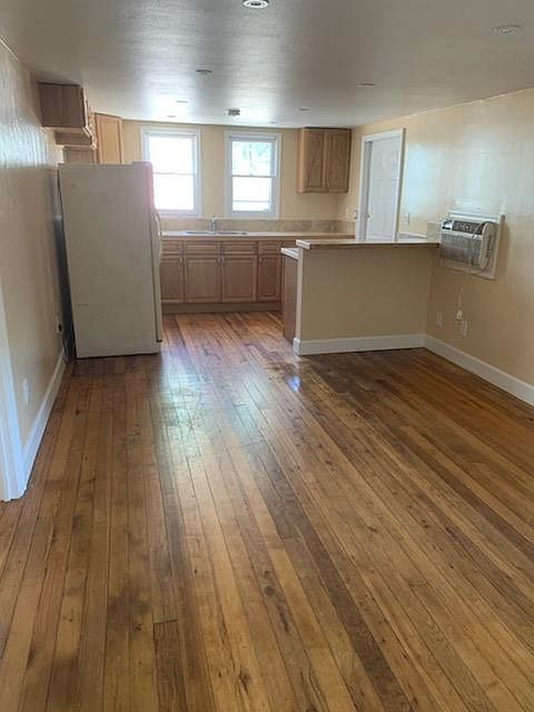 Downstairs living room and kitchen
