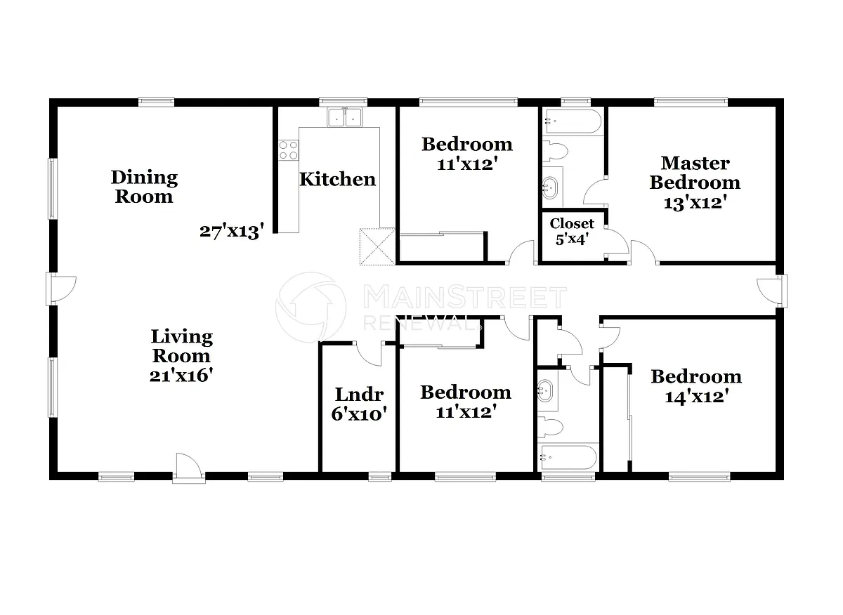 Floor Plan - 11635 N 83rd Ave