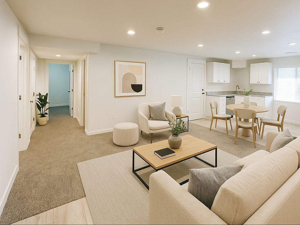 AI generated photo to show how to furnish the space! 

*