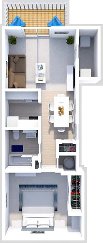 Floor plan Sacramento 110