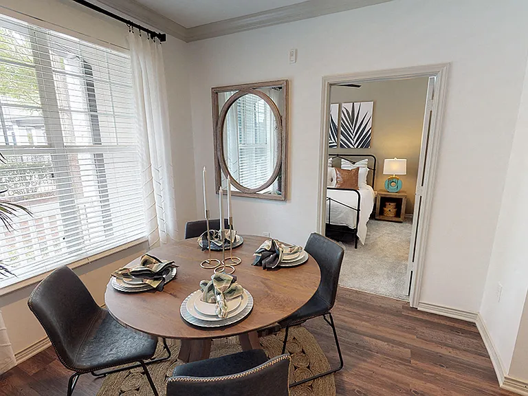 Separate dining room
