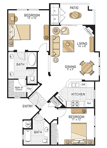 Floor plan Plan L