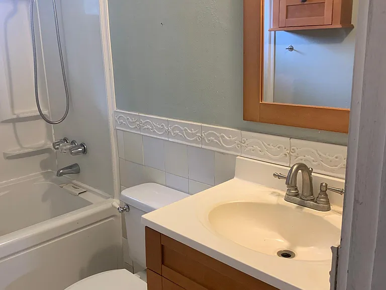 Bathroom with jetted tub