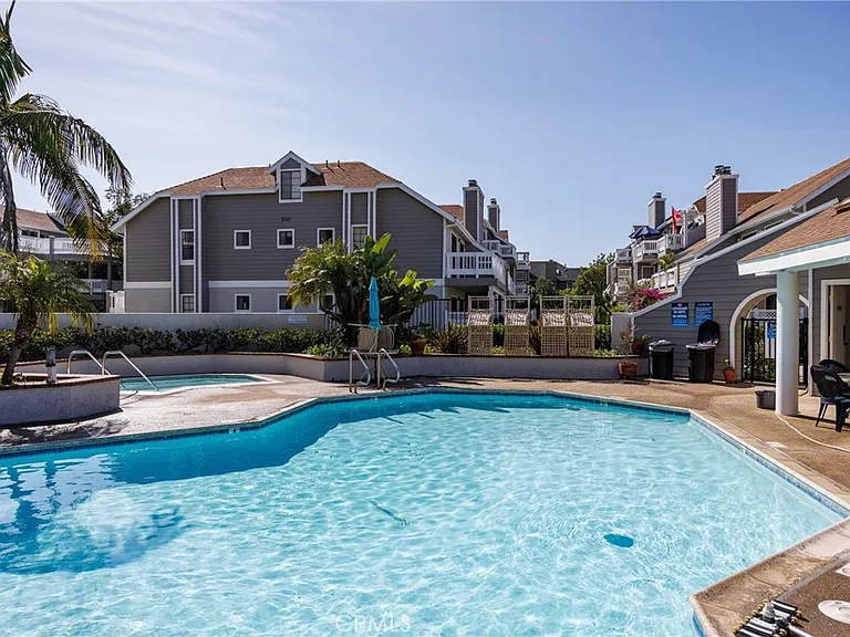 Heated pool.