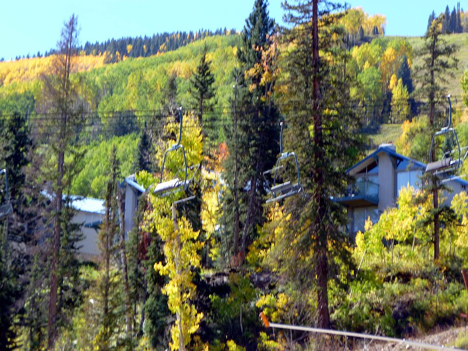 views from beginner slopes