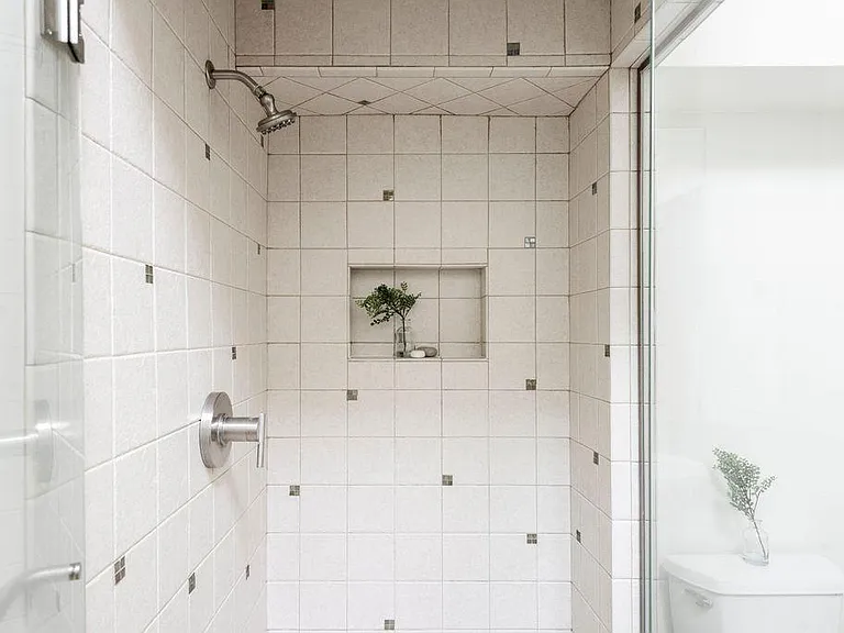 Master shower