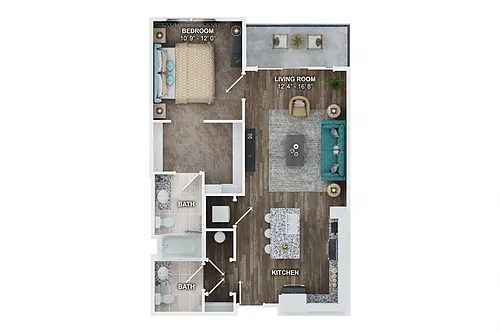 Floor plan A2A