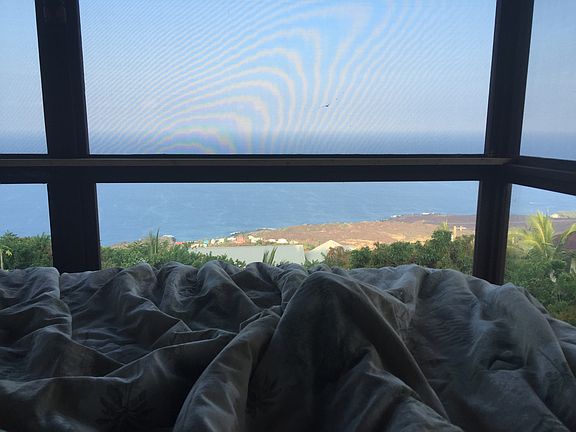 views from the lanai - there is a bedroom, but we enjoy slee